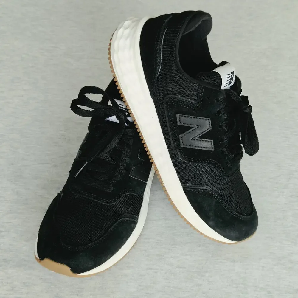 B8 New Balance X70 Womens US 9 Black Comfort Running Walking Sneakers